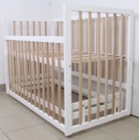 Pătuţ Кузя София Белый Натур на маятнике imaginea #7 — magazin online Desire.md