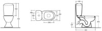 Vas WC Keramin Litl MS Incoer White 1с (64977) imaginea #2 — magazin online Desire.md