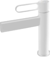 Смеситель для умывальника F-Design Zaffiro White FD1-ZFR-2-33