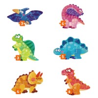 Puzzle Mideer Cute Dinosaurs (MD3185)