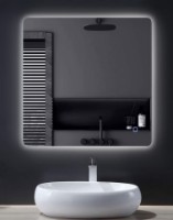 Oglindă baie Bayro Moon 600x600 Led Touch (115273) imaginea #2 — magazin online Desire.md