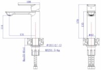 Baterie lavoar Mat|eco Breno 1133 (114246) imaginea #2 — magazin online Desire.md