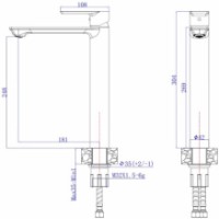 Baterie lavoar Mat|eco Breno 1133 (114253) imaginea #2 — magazin online Desire.md