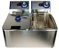 Friteuză profesională Hendi Blue Line 4L+4L imaginea #2 — magazin online Desire.md