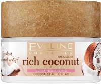 Cremă pentru față Eveline Rich Coconut Ultra-Nourishing Cream 50ml imaginea #1 — magazin online Desire.md