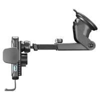 Автодержатель CellularLine Hug Dual Pro 15W Black фото №3 — интернет-магазин Desire.md