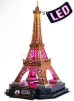 3D пазл-конструктор CubicFun Effil Tower (L534h)