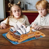 Puzzle 3D-constructor CubicFun Sydney Opera House (DS1088h) imaginea #3 — magazin online Desire.md
