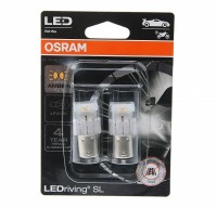 Автомобильная лампа Osram P21W LEDriving SL 12V Yellow BA15s (7506DYP-02B) фото №3 — интернет-магазин Desire.md