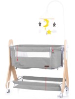 Кроватка Chipolino Heart2Heart Glacier (KOSH2H02302GL) фото №3 — интернет-магазин Desire.md