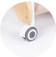 Кроватка Chipolino Heart2Heart Glacier (KOSH2H02302GL) фото №5 — интернет-магазин Desire.md