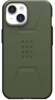 Husa de protecție UAG iPhone 15 Plus Civilian Magsafe Olive Drab (114306117272)