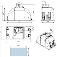 Вытяжка Falmec Burano 50 White (CBIN50.E9P2#ZZZB460F) фото №2 — интернет-магазин Desire.md