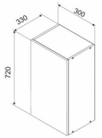 Кухонный модуль Ambianta Astra 300 GS Gri фото №2 — интернет-магазин Desire.md