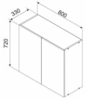 Кухонный модуль Ambianta Astra 800 AS Gri фото №2 — интернет-магазин Desire.md