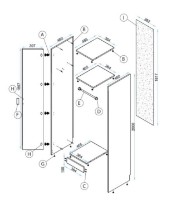 Гостиная Arta Mobilei G01 AM112 Gray фото №2 — интернет-магазин Desire.md