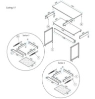 Гостиная Arta Mobilei G02 AM113 Gray фото №2 — интернет-магазин Desire.md