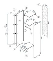 Гостиная Arta Mobilei G04 AM115 Gray фото №2 — интернет-магазин Desire.md