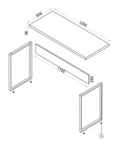 Гостиная Arta Mobilei G08 AM119 Gray фото №2 — интернет-магазин Desire.md