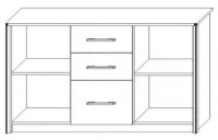 Comodă Sokme Сара 1360 Pino Aurelio/Madagascar imaginea #2 — magazin online Desire.md