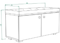 Rafturi pentru pantofi ML-Mobila МЛ-9 Stejar Auriu imaginea #2 — magazin online Desire.md