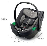 Детское автокресло Kinderkraft I-Care i-Size Grey (KCICAR00GRY0000) фото №4 — интернет-магазин Desire.md