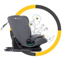 Детское автокресло Kinderkraft Oneto 3 i-Size Cool Grey (KCONE300GRY0000) фото №7 — интернет-магазин Desire.md