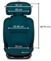 Scaun auto pentru copii Kinderkraft Oneto 3 i-Size Harbor Blue (KCONE300BLU0000) imaginea #8 — magazin online Desire.md