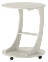 Журнальный столик ML-Mobila МЛ-1 №9 Дуб Крафт Белый