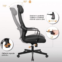 Scaun de birou Antares Faro Black imaginea #8 — magazin online Desire.md