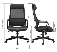 Scaun de birou Antares Faro Black imaginea #10 — magazin online Desire.md