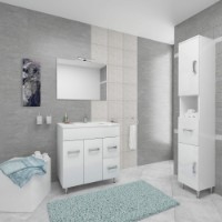 Шкаф-пенал Savinidue Madrid 515D фото №2 — интернет-магазин Desire.md