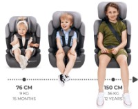 Детское автокресло Kinderkraft Comfort Up 2 i-Size Grey (KCCOUP02GRY0000) фото №5 — интернет-магазин Desire.md
