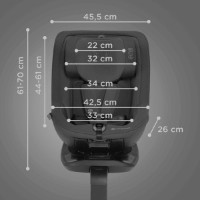 Детское автокресло Kinderkraft I-Guard Pro i-Size Graphite Black (KCIGUA00BLK0000) фото №5 — интернет-магазин Desire.md