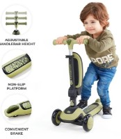 Trotinetă KinderKraft Halley Grassland Green (KRHALL00GRE0000) imaginea #2 — magazin online Desire.md