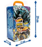 Cutie depozitare pentru jucării Mattel Hot Wheels for 6 Monster Trucks (HWCC21) imaginea #5 — magazin online Desire.md
