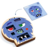 Настольная игра Djeco Crazy Faces (DJ08591) фото №1 — интернет-магазин Desire.md