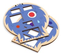 Настольная игра Djeco Crazy Faces (DJ08591) фото №2 — интернет-магазин Desire.md