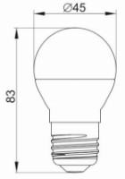 Bec IEK LLE-G45-9-230-40-E27 imaginea #2 — magazin online Desire.md