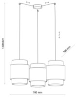 Люстра Tk-Lighting Boho (6549) фото №2 — интернет-магазин Desire.md