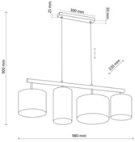 Люстра Tk-Lighting Deva Nature (6108) фото №2 — интернет-магазин Desire.md