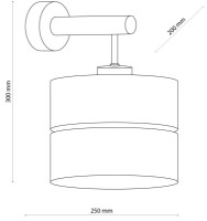 Candelabru de perete Tk-Lighting Eco 5776 Beige imaginea #2 — magazin online Desire.md