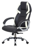 Офисное кресло Magnusplus MC 031 Black with Beige Line фото №2 — интернет-магазин Desire.md