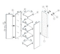 Living Arta Mobilei G15 AM126 Gray imaginea #2 — magazin online Desire.md
