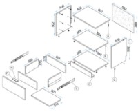 Living Arta Mobilei G16 AM127 Gray imaginea #2 — magazin online Desire.md