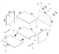 Гостиная Arta Mobilei G02 AM113 Gray фото №3 — интернет-магазин Desire.md