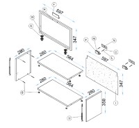 Гостиная Arta Mobilei G05 AM116 Gray фото №3 — интернет-магазин Desire.md