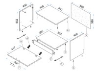 Гостиная Arta Mobilei G06 AM117 Gray фото №3 — интернет-магазин Desire.md