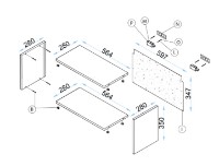 Гостиная Arta Mobilei G07 AM118 Gray фото №4 — интернет-магазин Desire.md