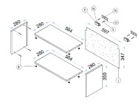 Гостиная Arta Mobilei G08 AM119 Gray фото №3 — интернет-магазин Desire.md